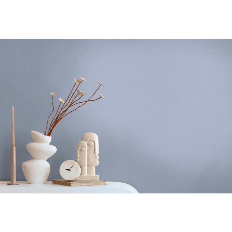 Uni Tapete mit Leinen-Optik Violett – Einfarbige Vlies Tapete – Struktur Tapete modern AS-Creation (397768)