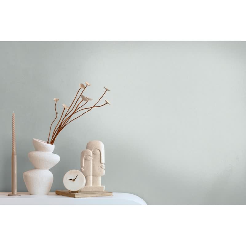 Uni Tapete mit Leinen-Optik Grau Silber – Einfarbige Vliestapete – Strukturtapete edel AS-Creation (397775)