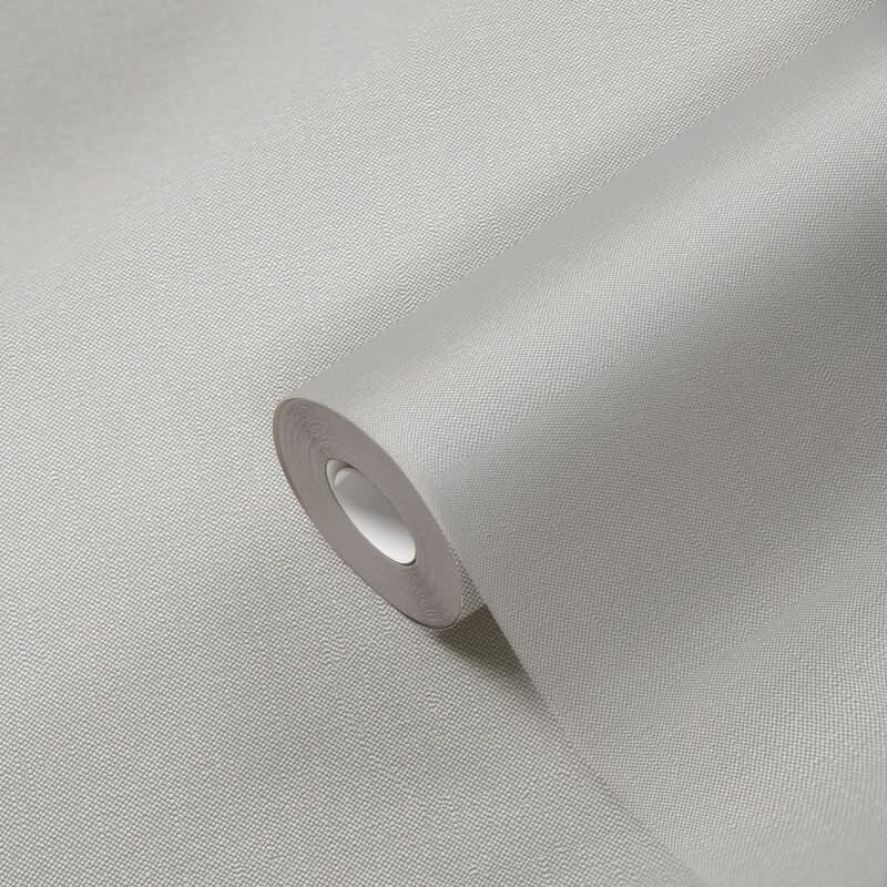 Unitapete mit Leinen-Optik Beige – Einfarbige Vliestapete – Strukturtapete natürlich AS-Creation (397799)
