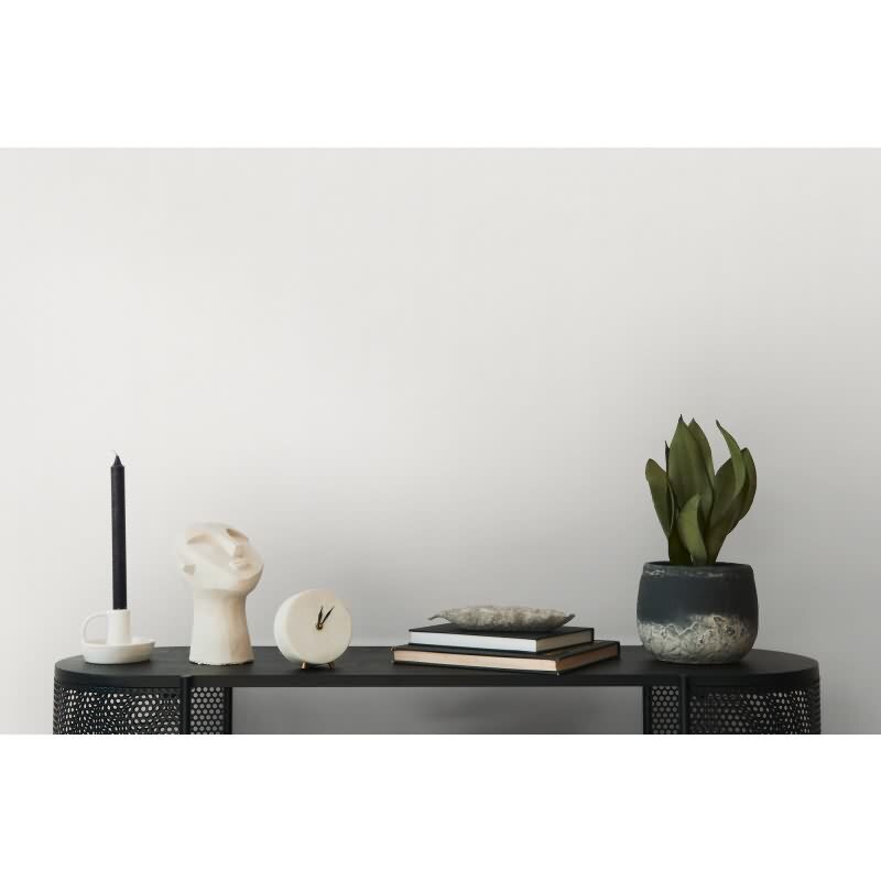 Uni Tapete mit Leinen Struktur Weiß Hellgrau – Einfarbige Vlies Tapete modern AS-Creation (397805)