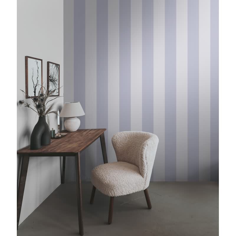 Streifentapete Lila Rosa – Vliestapete mit Leinenstruktur modern AS-Creation (397904)