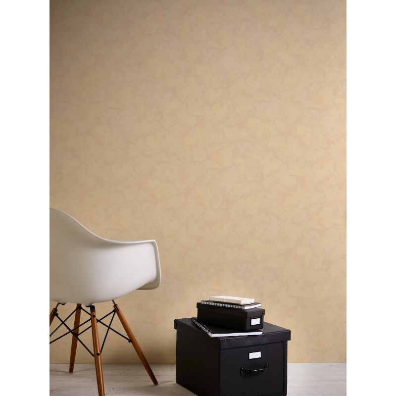 Unitapete in Marmor-Optik Beige Orange – Vliestapete mit dezentem Muster – Strukturtapete AS-Creation (169020)