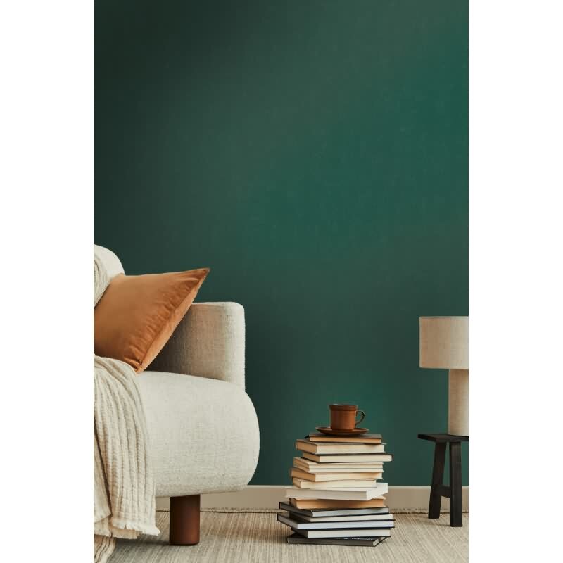 393395 Unitapete Struktur Dunkelgrün Vliestapete matt modern AS Creation