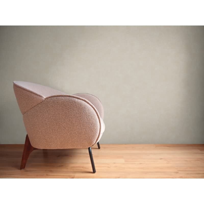 Unitapete mit Struktur Taupe Beige – Vliestapete matt – Zeitlose Wandtapete modern AS-Creation (393412)