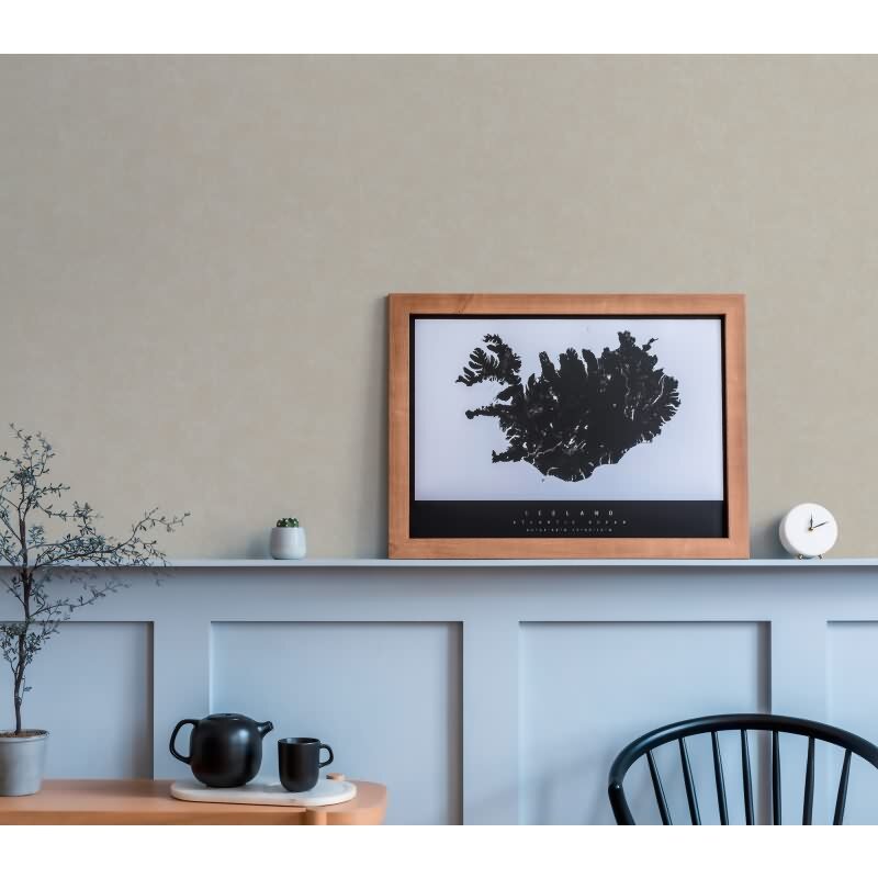 Unitapete mit Struktur Taupe Beige – Vliestapete matt – Zeitlose Wandtapete modern AS-Creation (393412)