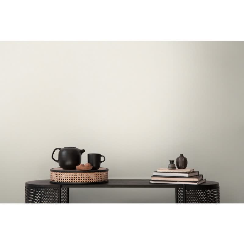 Unitapete mit Putzstruktur Creme Hellgrau – Vliestapete matt – Dezente Strukturtapete AS-Creation (393413)