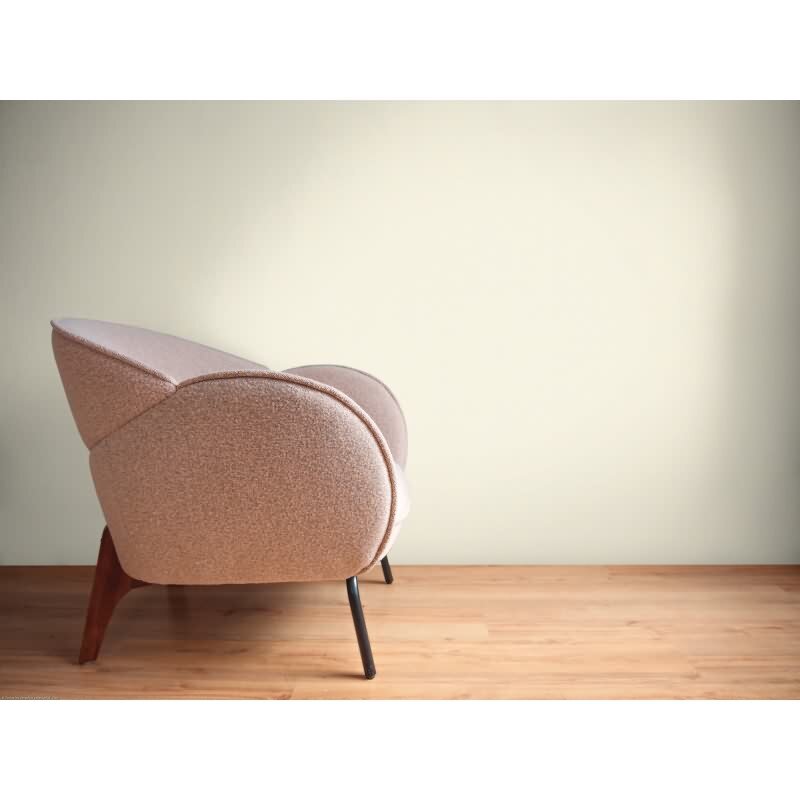 Unitapete mit Putzstruktur Cremegelb – Vliestapete matt – Helle Strukturtapete modern AS-Creation (393414)