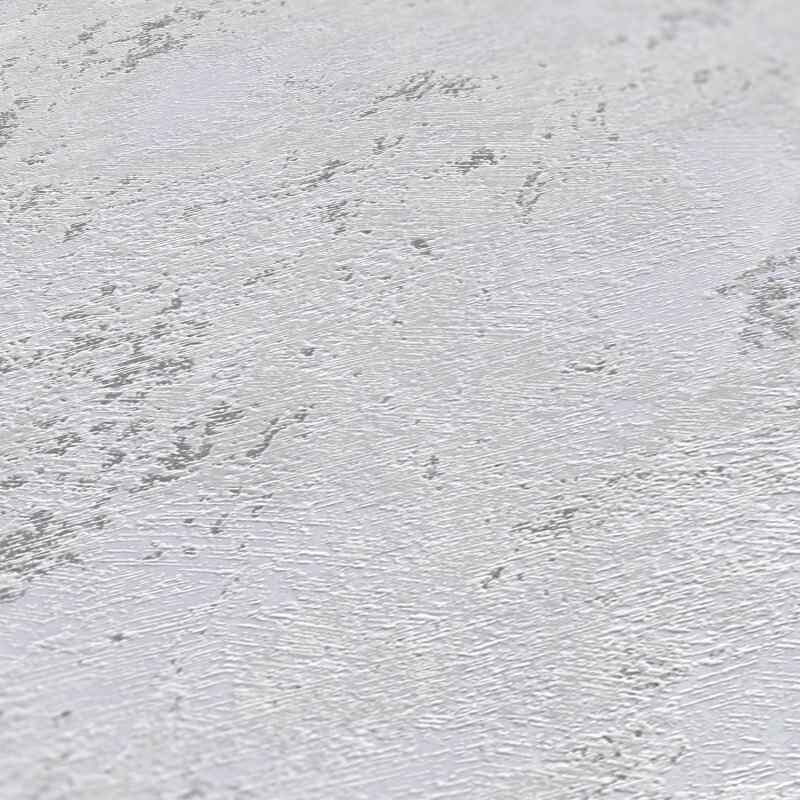 Steinoptik-Tapete Grau Silber – Vliestapete strukturiert – Moderner Marmorlook matt AS-Creation (393872)