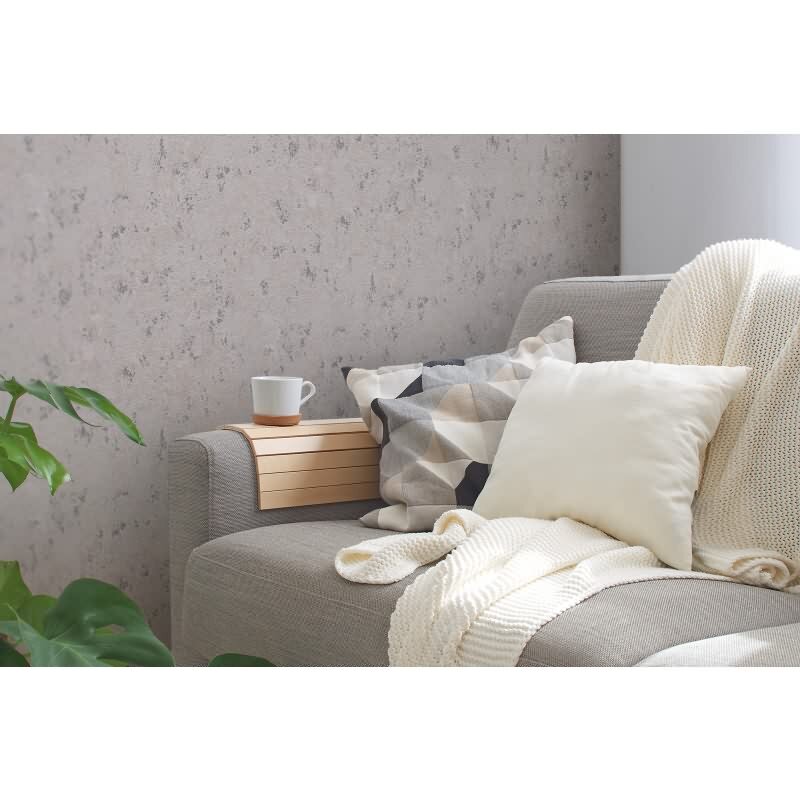 Steinoptik-Tapete Beige Grau – Vliestapete mit Struktur – Moderner Marmor-Look matt AS-Creation (393873)