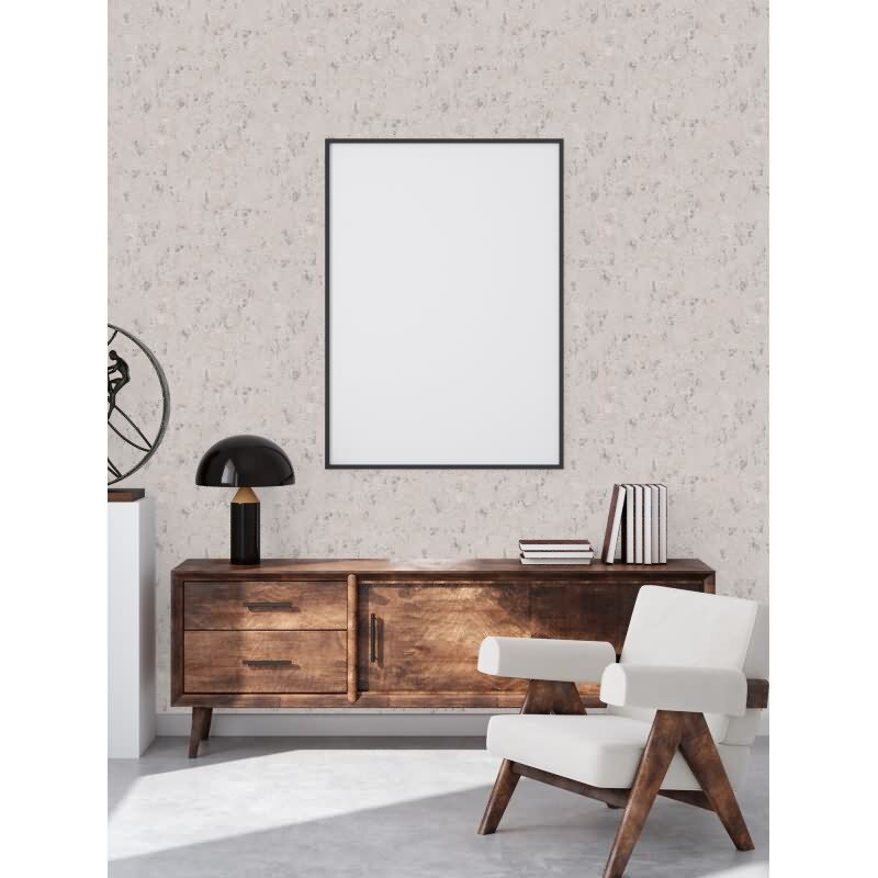 Steinoptik-Tapete Beige Grau – Vliestapete mit Struktur – Moderner Marmor-Look matt AS-Creation (393873)