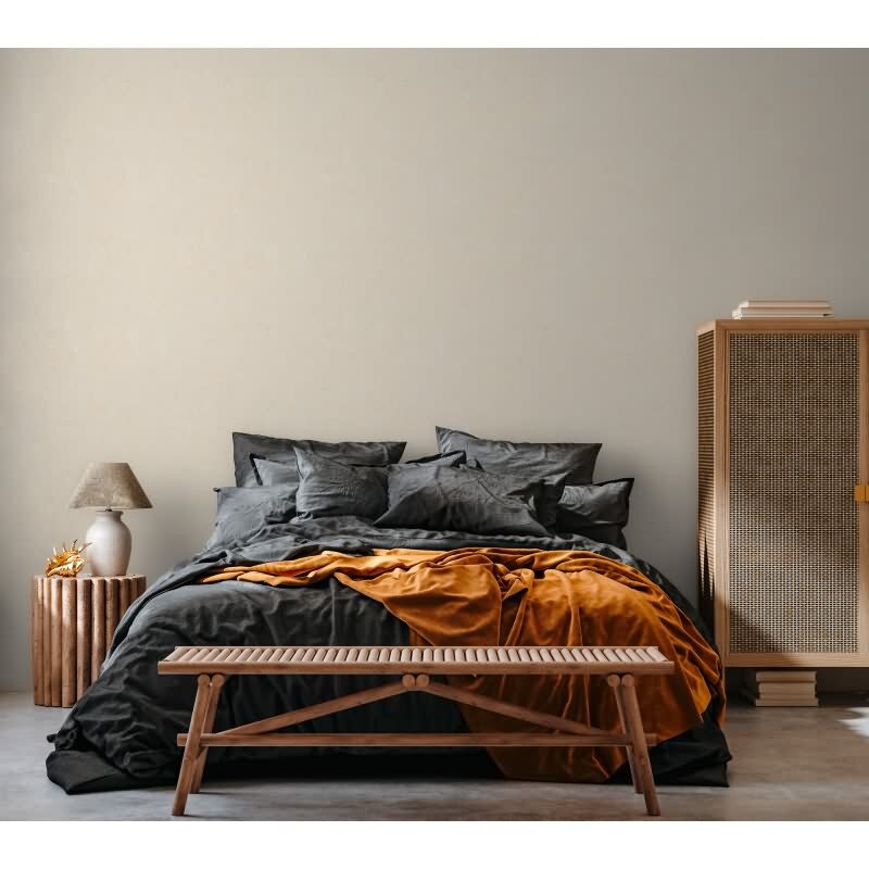 Steinoptik-Tapete Beige Apricot – Vliestapete strukturiert – Warmer Marmorlook matt AS-Creation (393874)
