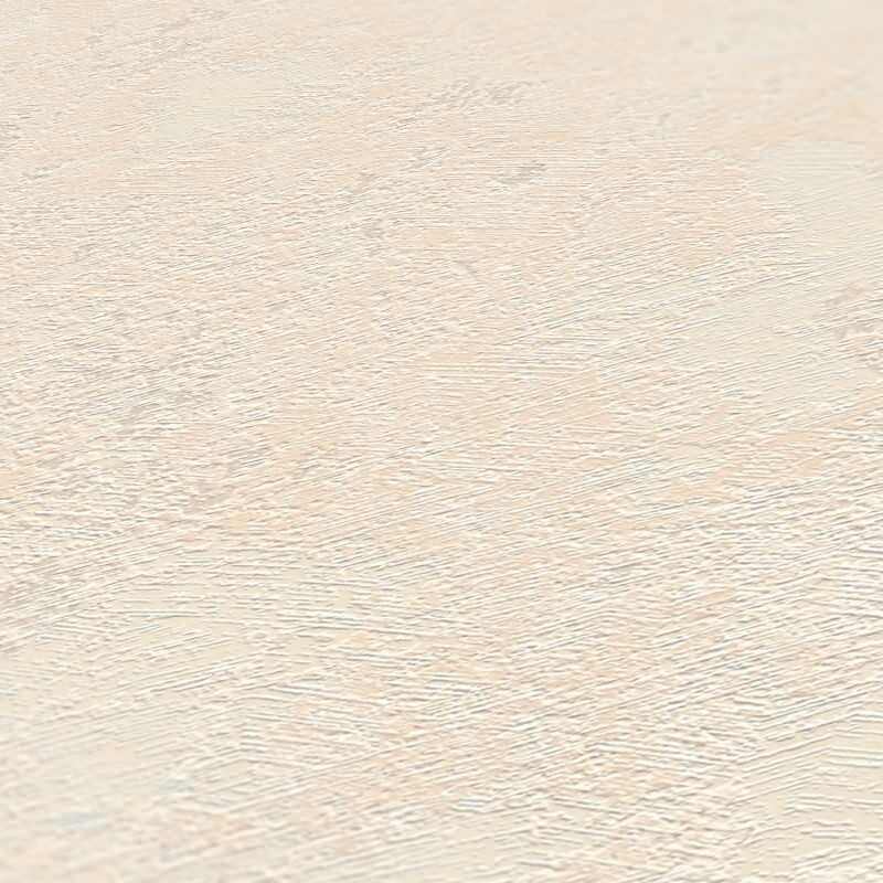 Steinoptik-Tapete Beige Apricot – Vliestapete strukturiert – Warmer Marmorlook matt AS-Creation (393874)