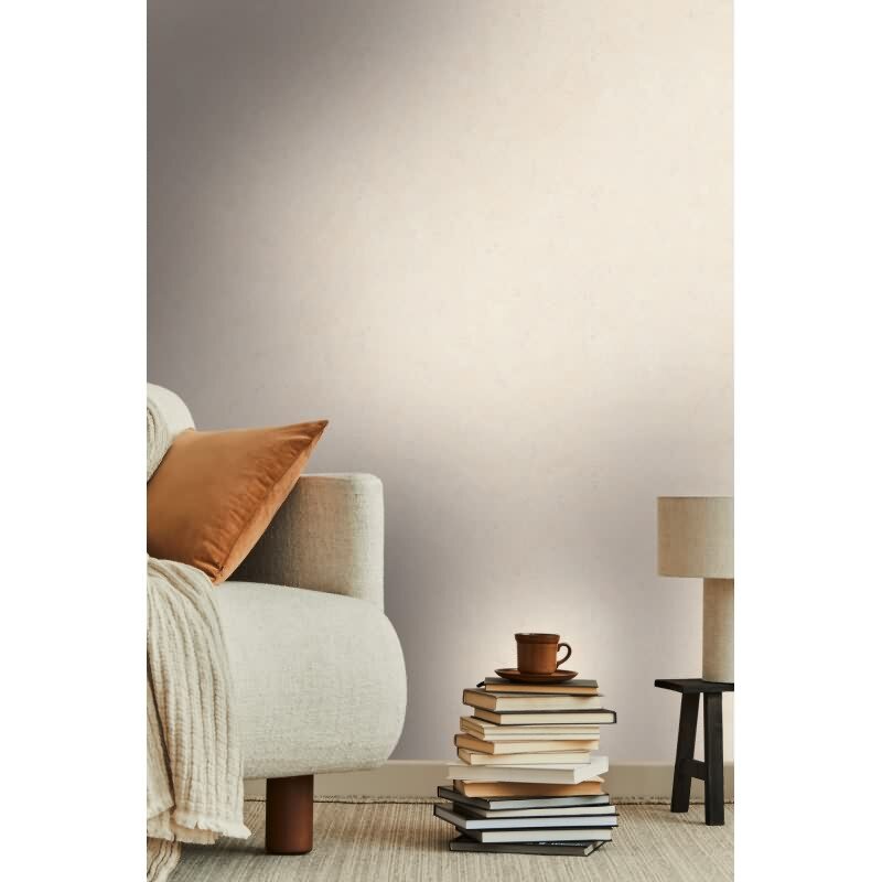 Steinoptik-Tapete Beige Apricot – Vliestapete strukturiert – Warmer Marmorlook matt AS-Creation (393874)