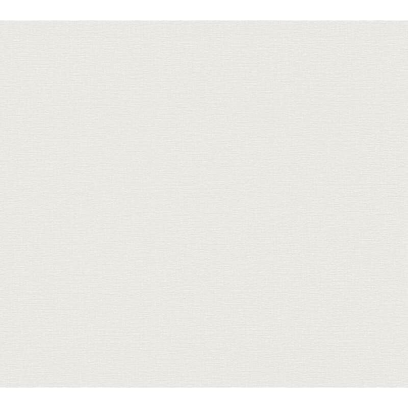 Unitapete glatt Weiß Beige – Vliestapete matt – Schlichte Wandgestaltung modern AS-Creation (395471)