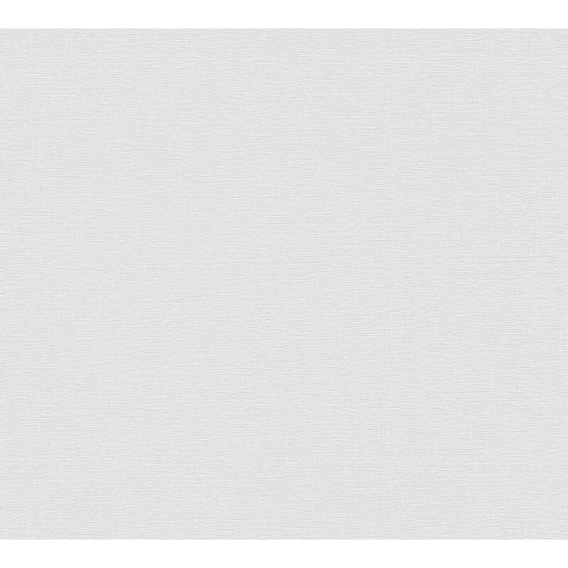 Unitapete glatt Weiß Grau – Vliestapete matt – Dezente Wandtapete modern AS-Creation (395475)