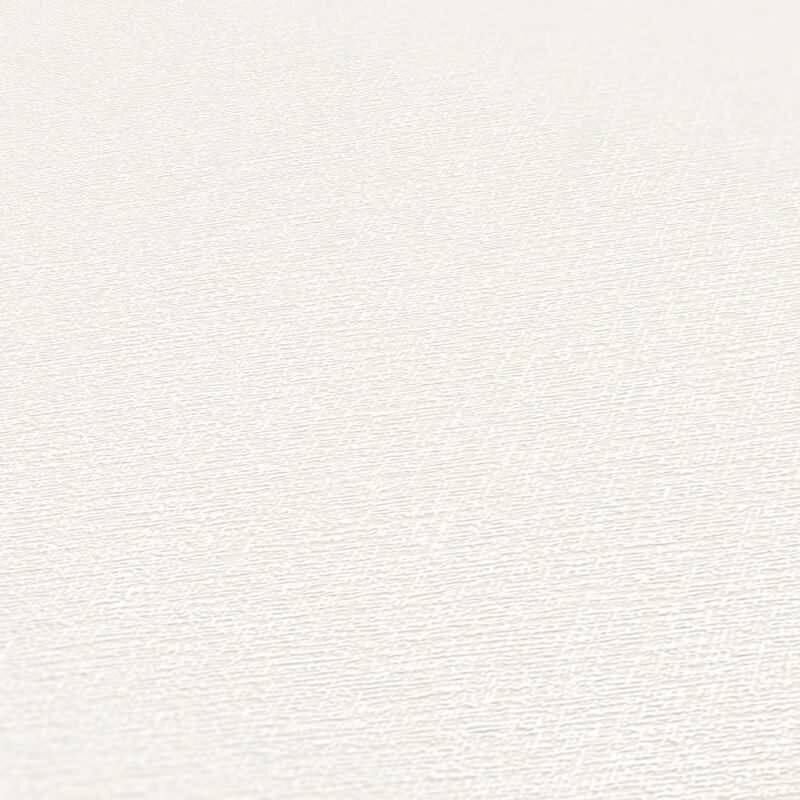 Unitapete glatt Wollweiß – Vliestapete matt – Zeitlose Wandtapete modern AS-Creation (395478)