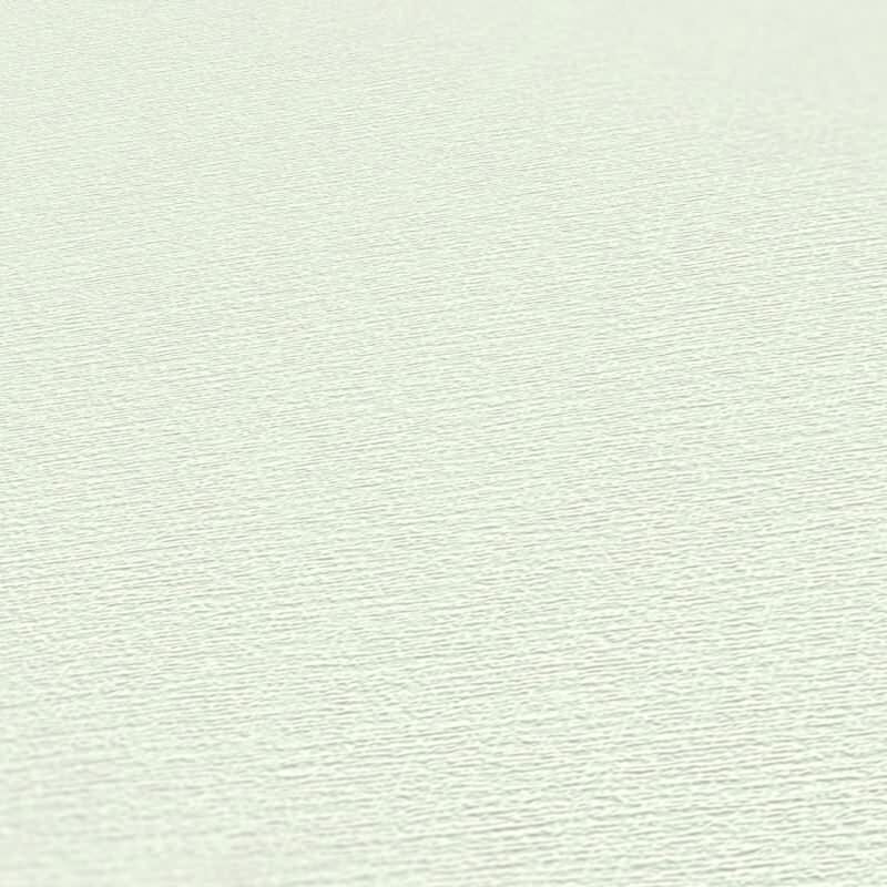 Unitapete glatt Pastellgrün – Vliestapete matt – Sanfte Wandtapete modern AS-Creation (395479)