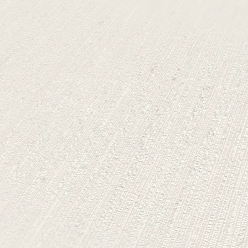 395491 Unitapete glatt Cremeweiß Vliestapete matt modern schlicht AS Creation