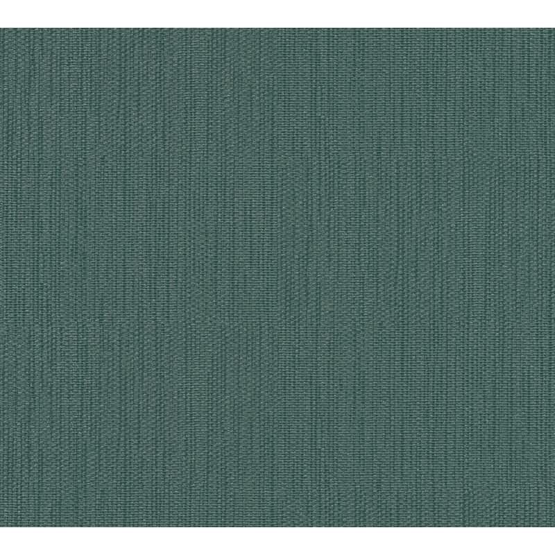 Strukturtapete Petrol mit Rillenoptik – Vliestapete matt – Tiefe Farbe modern elegant AS-Creation (395535)