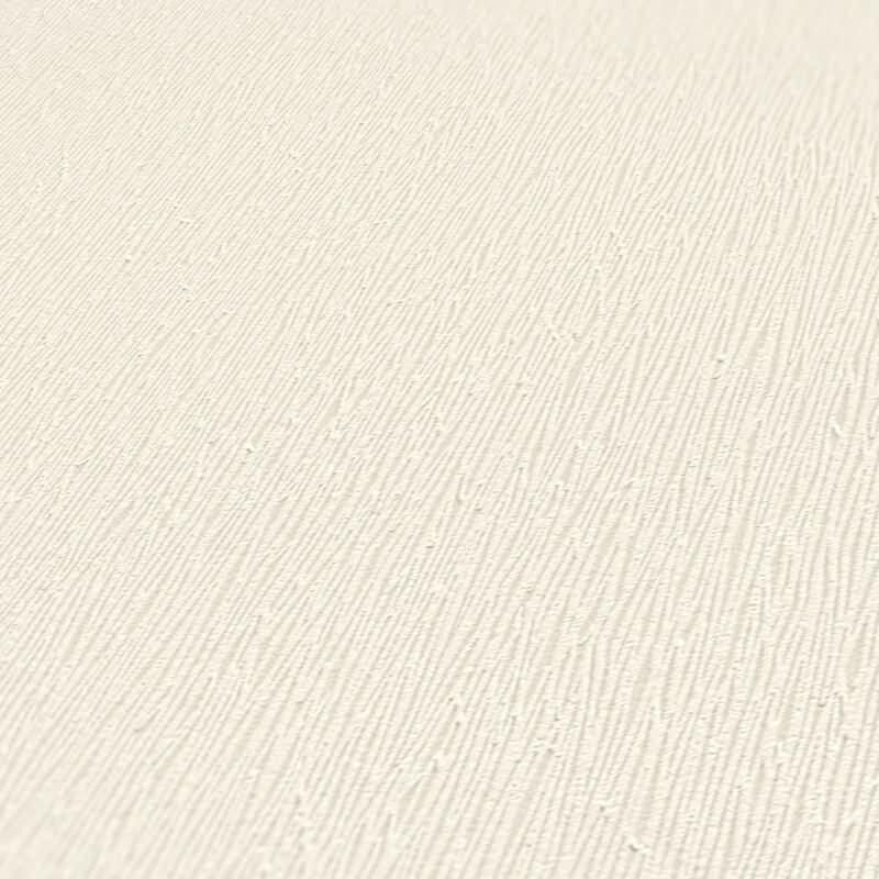 Unitapete glatt Creme – Vliestapete matt – Schlichte Wandtapete in Naturton AS-Creation (958721)