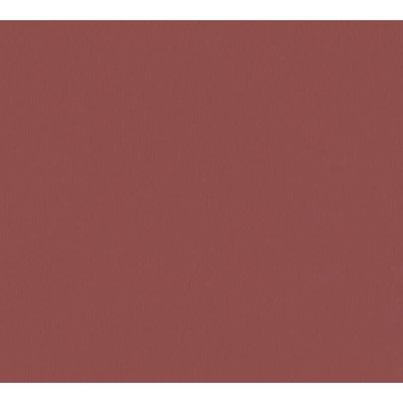 Unitapete glatt Dunkelrot – Vliestapete matt – Kräftiger Farbton für Akzentwände AS-Creation (958727)