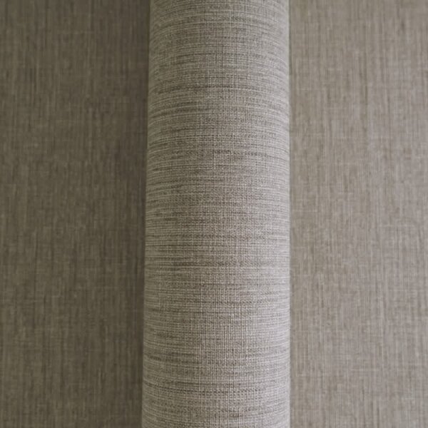 Textiloptik-Tapete Braun Taupe - Vliestapete mit Stoffstruktur - Einfarbige Wandtapete livingwalls (379527)