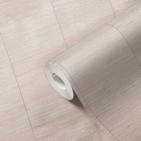 Strukturtapete Leinenoptik Beige Rosé - Vliestapete dezent modern - Wandtapete livingwalls (781292)