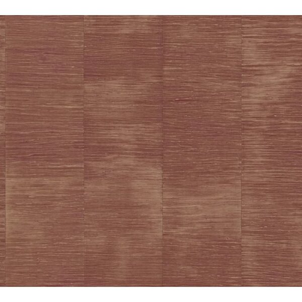 Strukturtapete Leinenoptik Terracotta - Vliestapete warm modern - Wandtapete livingwalls (781295)