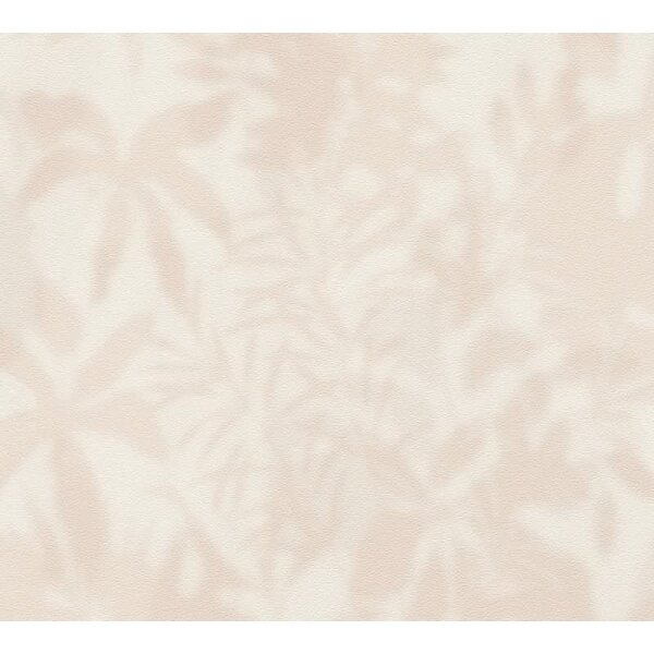 Dschungel-Tapete Rosé Beige - Vliestapete mit Palmenmotiv - Mustertapete modern livingwalls (781511)