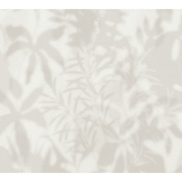 Dschungel-Tapete Creme Beige - Vliestapete mit Palmenmotiv - Mustertapete modern livingwalls (781514)