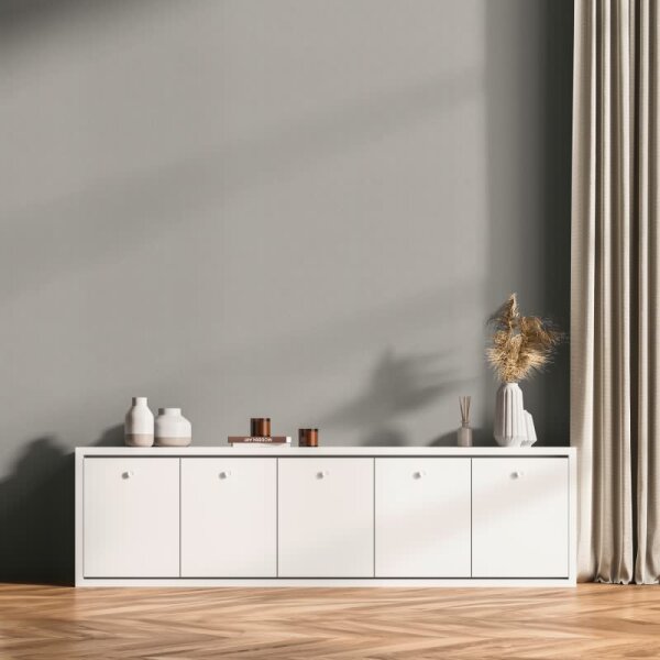 3D-Tapete Wellenoptik Grau Silber - Vliestapete modern strukturiert - Mustertapete livingwalls (781531)