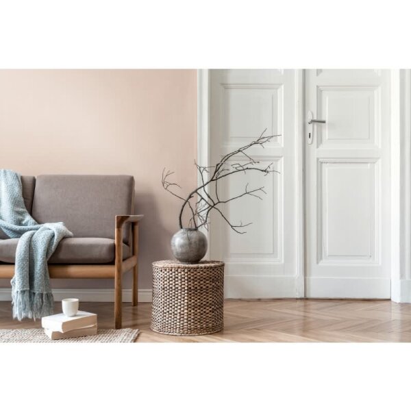 Unitapete Uni Rosé Beige - Einfarbige Vliestapete modern - Glatte Wandtapete livingwalls (781541)