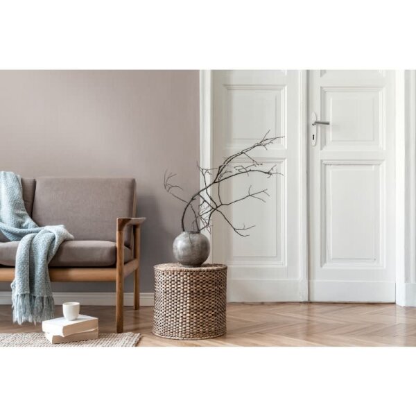 Unitapete Uni Taupe Rosé - Einfarbige Vliestapete modern - Glatte Wandtapete livingwalls (781548)