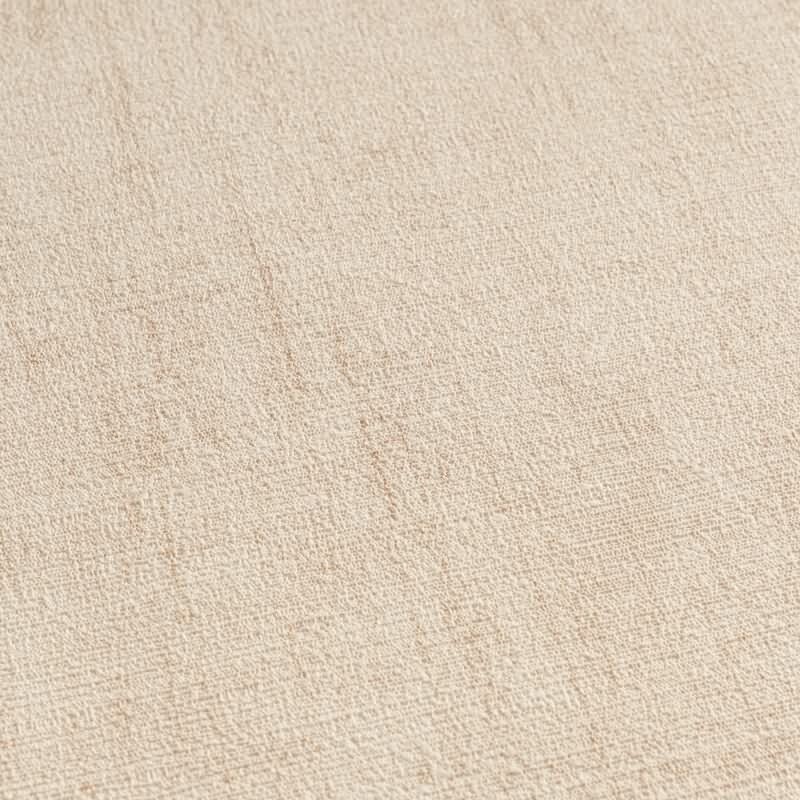 Tapete in Leinenstruktur Apricot Beige - Schlichte Vliestapete wohnlich AS-Creation (790441)