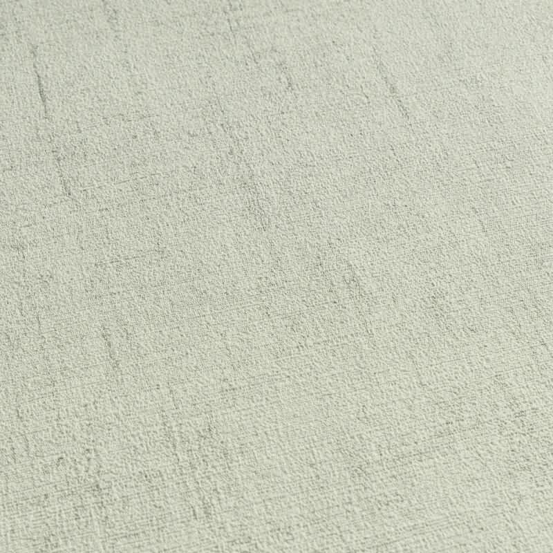 Tapete in Leinenstruktur Salbeigrün Hellgrün - Schlichte Vliestapete modern AS-Creation (790446)