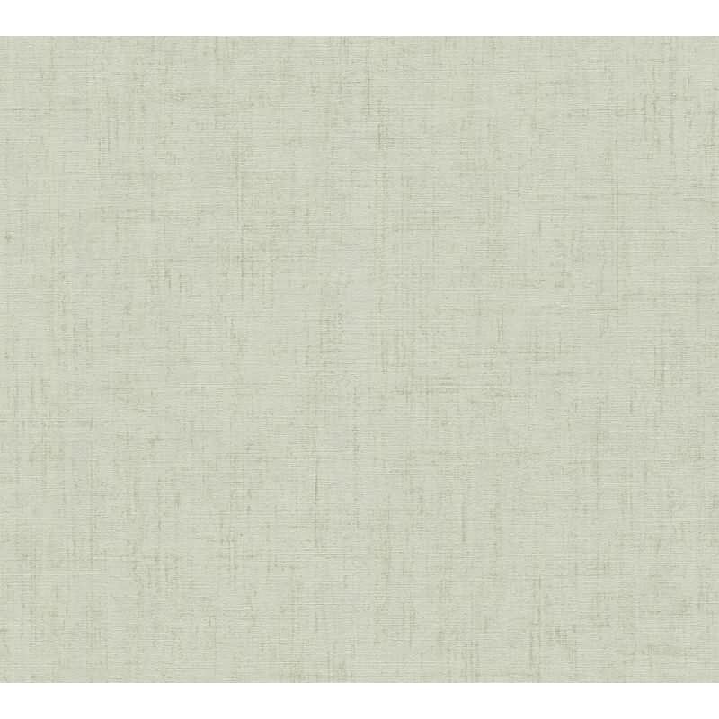 Tapete in Leinenstruktur Salbeigrün Hellgrün - Schlichte Vliestapete modern AS-Creation (790446)