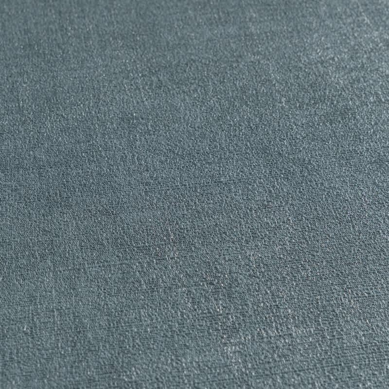Tapete in Leinenstruktur Petrol Blau - Schlichte Vliestapete modern AS-Creation (790451)
