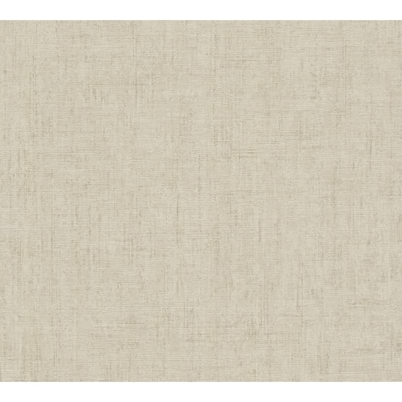 Tapete in Leinenstruktur Taupe Beige - Schlichte Vliestapete wohnlich AS-Creation (790452)
