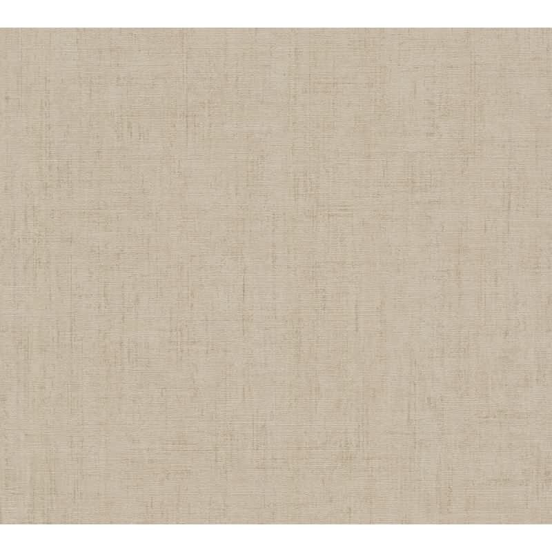 Tapete in Leinenstruktur Terracotta Beige - Schlichte Vliestapete wohnlich AS-Creation (790453)