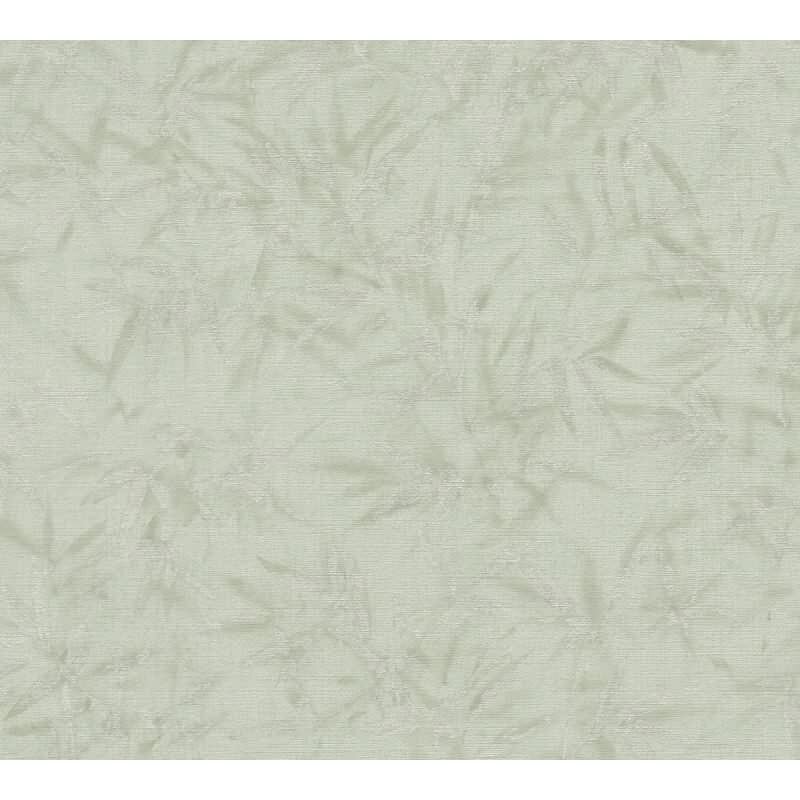 Tapete in Bambusoptik Salbeigrün Hellgrün - Vliestapete natürlich strukturiert AS-Creation (790464)