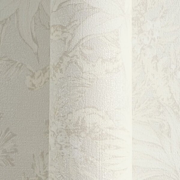 Tapete in Dschungeloptik Hellbeige Creme - Vliestapete florales Motiv AS-Creation (790471)