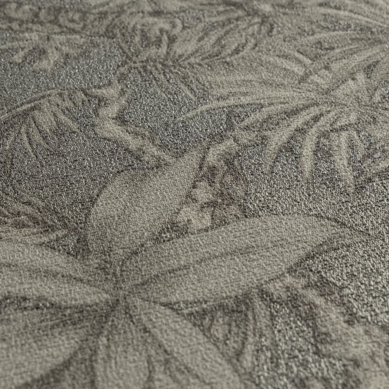 Tapete in Dschungeloptik Grau Braun - Vliestapete florales Motiv modern AS-Creation (790473)