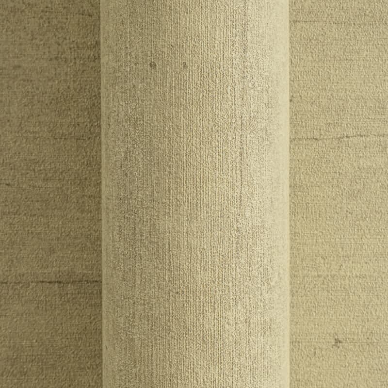 Strukturtapete in Leinenoptik Ocker Braun - Uni Vliestapete Naturfarben AS-Creation (790483)