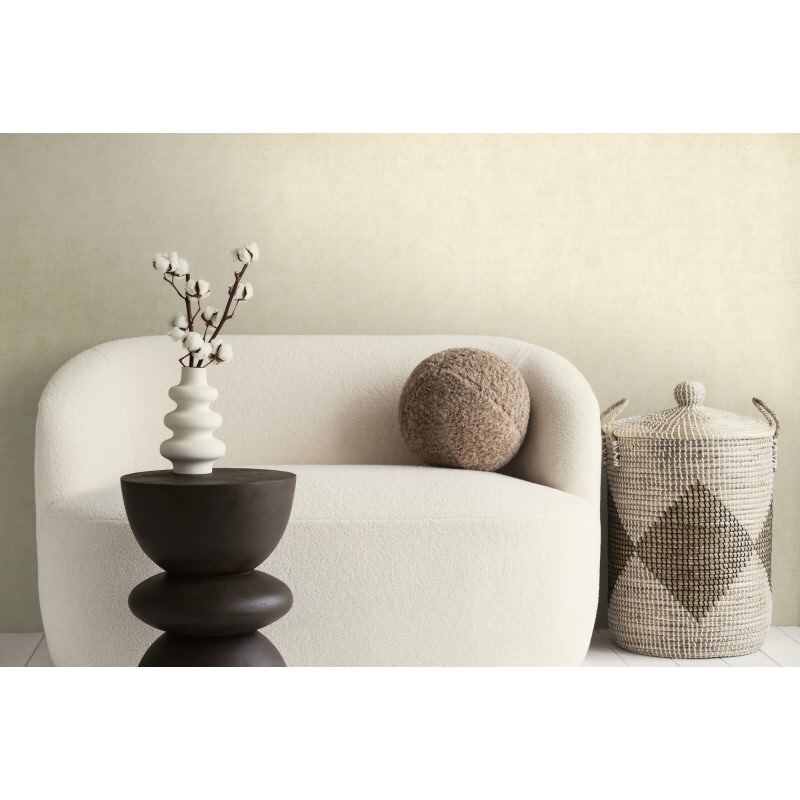 Tapete in Betonoptik Sand Hellbeige - Vliestapete mit Putzstruktur Unifarben AS-Creation (790513)