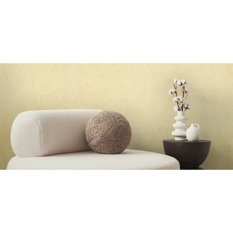 Vliestapete in Putzoptik Creme Beige - Schlichte Struktur Unifarben matt AS-Creation (790514)