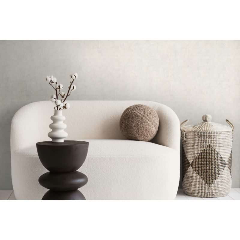 Vliestapete in Putzoptik Hellgrau - Schlichte Struktur Unifarbe matt AS-Creation (790515)