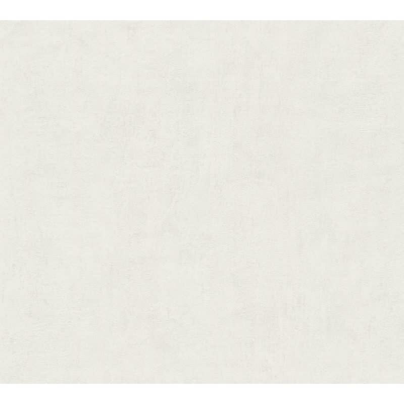 Vliestapete in Putzoptik Hellgrau - Schlichte Struktur Unifarbe matt AS-Creation (790515)