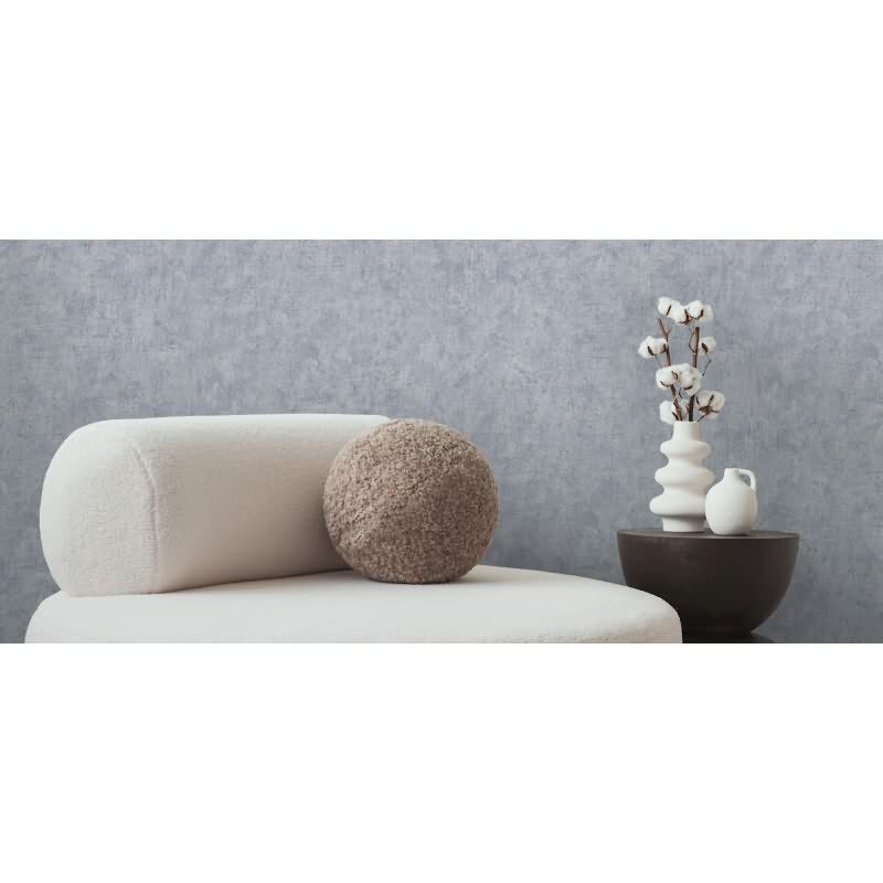 Vliestapete in Betonoptik Hellblau - Schlichte Unitapete urban matt AS-Creation (790516)