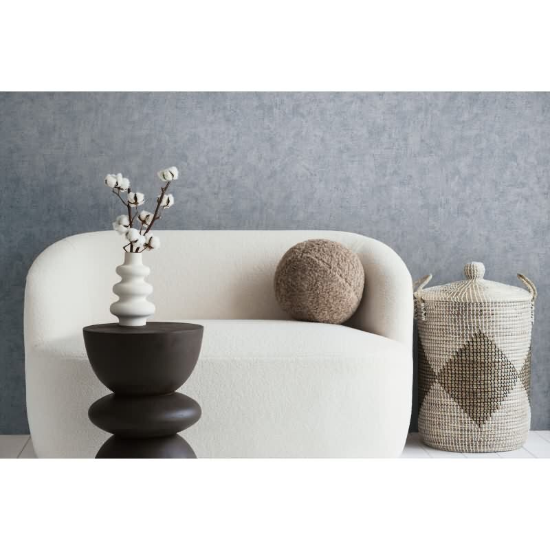 Vliestapete in Betonoptik Hellblau - Schlichte Unitapete urban matt AS-Creation (790516)