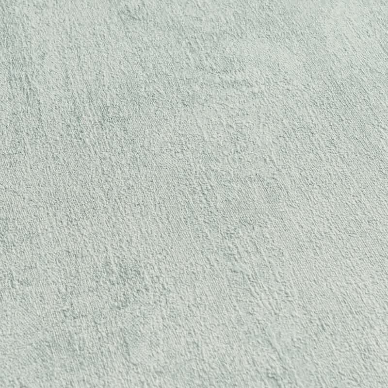 Vliestapete in Betonoptik Mintgrün - Schlichte Unitapete urban matt AS-Creation (790517)